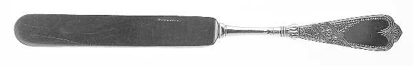 Newport (Silverplate, 1879) Youth Knife, Solid Piece