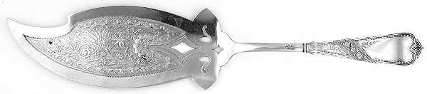 Newport (Silverplate, 1879) Large Solid Fish Serving Knife