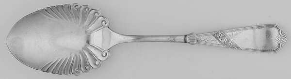 Newport (Silverplate, 1879) Solid Shell Berry/Casserole Spoon