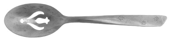 Night Sky (Stainless) Pierced Tablespoon (Serving Spoon)