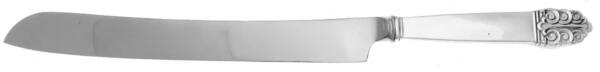 Northern Lights (Sterling, 1946, Glossy) Wedding Cake Knife with Stainless Blade HC