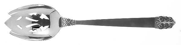 Northern Lights (Sterling, 1946, Glossy) Pierced Tablespoon (Serving Spoon)