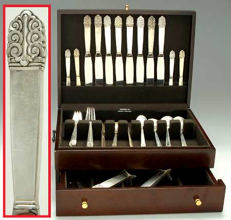 Northern Lights (Sterling, 1946, Glossy) 52 Piece Set