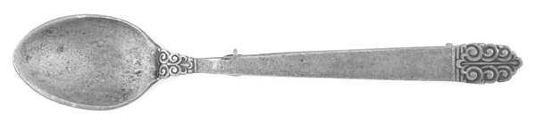 Northern Lights (Sterling, 1946, Glossy) Lapel Pin