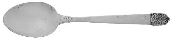 Northern Lights (Sterling, 1946, Glossy) Tablespoon (Serving Spoon) by International Silver