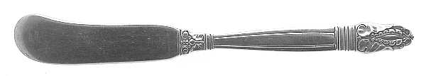 Norse (Sterling, 1937) Flat Handle Butter Spreader