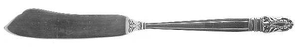 Norse (Sterling, 1937) Flat Handle Master Butter Knife