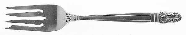 Norse (Sterling, 1937) Individual Salad Fork