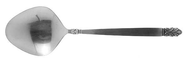 Norse (Stainless) Solid Smooth Casserole Spoon