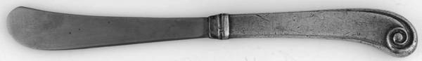 Northford (Pewter) Butter Spreader Hollow Hdl-Paddle/Stainless Blade