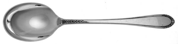 Nosegay (Sterling, 1938) Round Bowl Soup Spoon (Cream Soup)