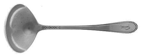 Nosegay (Sterling, 1938) Solid Gravy Ladle