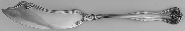 Oak (Silverplate, 1911) Flat Handle Master Butter Knife
