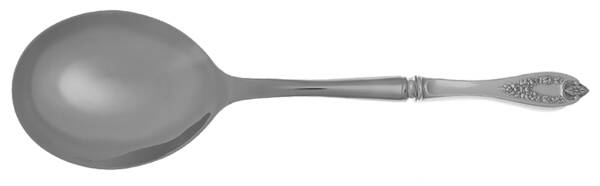 Old Colony (Silverplate, 1911) Casserole Spoon with Smooth Stainless Bowl HC