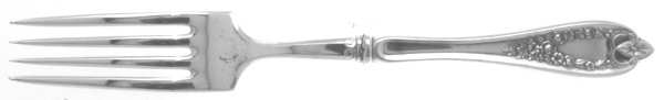 Old Colony (Silverplate, 1911) Hollow Handle Fork by International Silver