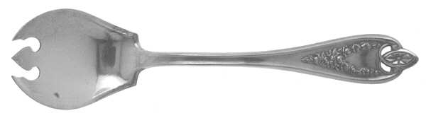 Old Colony (Silverplate, 1911) Ice Cream Fork by International Silver
