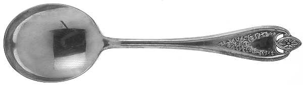 Old Colony (Silverplate, 1911) Round Bowl Soup Spoon (Gumbo) by International Silver