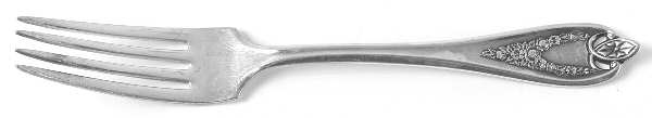 Old Colony (Silverplate, 1911) Youth Fork by International Silver
