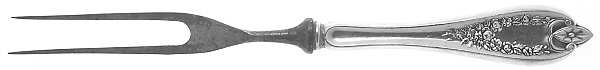 Old Colony (Silverplate, 1911) Individual 2-Prong Stainless Bird Fork