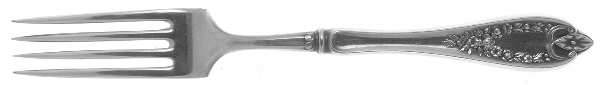 Old Colony (Silverplate, 1911) Hollow Handle Fork by International Silver