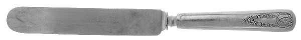 Old Colony (Silverplate, 1911) Blunt Solid Knife by International Silver