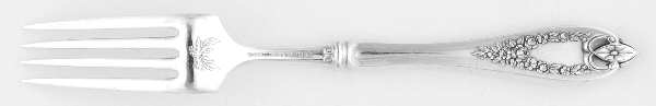 Old Colony (Silverplate, 1911) Hollow Handle Fork by International Silver