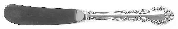 Old Charleston (Sterling, 1951) Butter Spreader Hollow Hdl-Paddle/Stainless Blade by International Silver