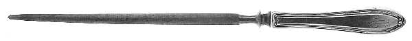 Old English (Sterling, 1917) Large Roast Steel Rod Knife Sharpener
