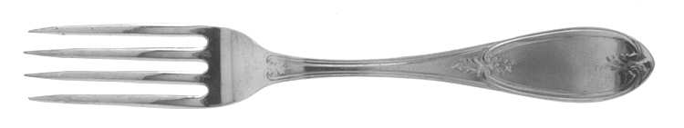 Olive (Silverplate, 1848) Fork