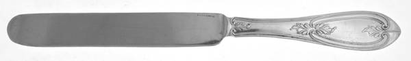 Olive (Silverplate, 1848) Blunt Solid Knife