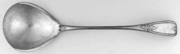 Olive (Silverplate, 1848) Large Solid Soup Ladle