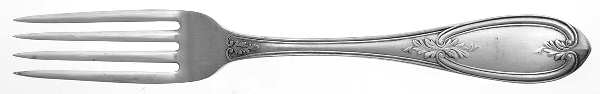 Olive (Silverplate, 1848) Fork