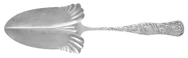Opal (Silverplate, 1890) Large Solid Pie Knife