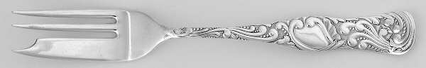 Opal (Silverplate, 1890) Dessert Fork