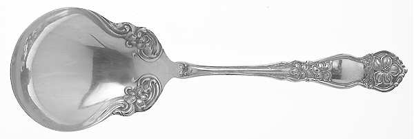 Orange Blossom (Silverplate, 1910) Solid Smooth Berry/Casserole Spoon