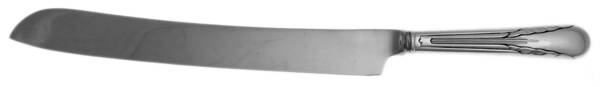 Orchid (Sterling, 1929-1930) Wedding Cake Knife with Stainless Blade HC