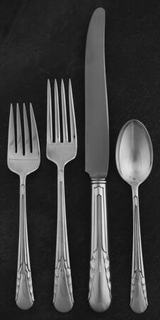 Orchid (Sterling, 1929-1930) 32  Piece Estate Set