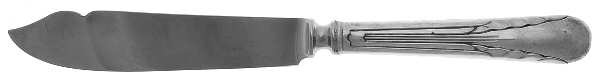 Orchid (Sterling, 1929-1930) Individual Fish Knife with Stainless Blade