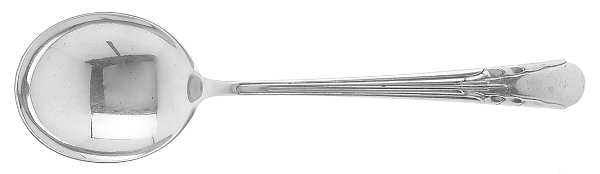 Orchid (Sterling, 1929-1930) Round Bowl Soup Spoon (Bouillon)