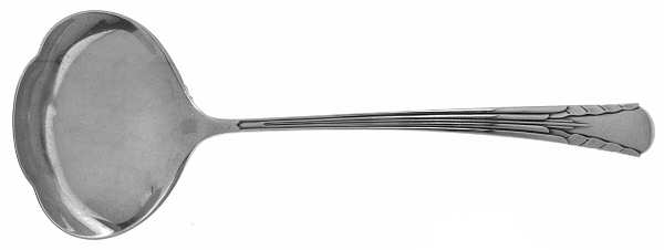Orchid (Sterling, 1929-1930) Solid Piece Cream Ladle