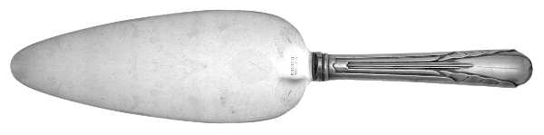 Orchid (Sterling, 1929-1930) Pie Server with Stainless Blade