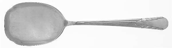 Orchid (Sterling, 1929-1930) Small Solid Berry/Casserole Spoon