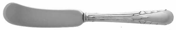 Orchid (Sterling, 1929-1930) Flat Handle Butter Spreader