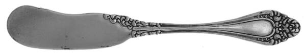 Oregon (Silverplate, 1900) Flat Handle Butter Spreader