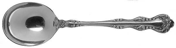 Orient-Venice (Silverplate, 1904) Round Bowl Soup Spoon (Gumbo)