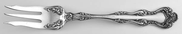 Orient-Venice (Silverplate, 1904) Short Handle Pickle/Olive Fork