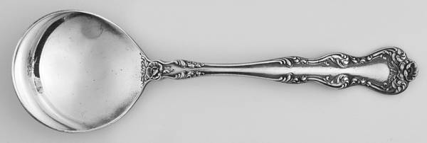 Orient-Venice (Silverplate, 1904) Round Bowl Soup Spoon (Bouillon)