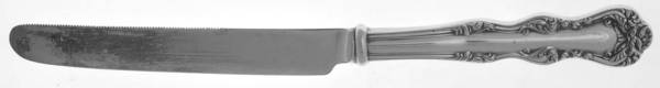 Orient-Venice (Silverplate, 1904) Orange Knife with Silverplate Blade