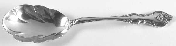 Orleans (Silverplate 1964) Solid Shell Casserole Spoon by International Silver