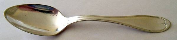 Oval Thread (Silverplate, 1874) Teaspoon